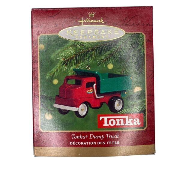 Tonka Toy Dump Truck Hallmark Keepsake Christmas Ornament Die Cast Metal 2000 - Picture 1 of 3
